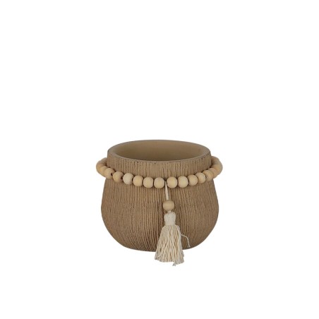 ΚΑΣΠΩ ΤΣΙΜΕΝΤΕΝΙΟ ΚΑΦΕ ΣΤΡΟΓΓΥΛΟ ΧΑΝΤΡΑ ΚΟΜΠΟΛΟΪ Φ13.5x10cm - 1/18ΚΙΒ – Δημιουργεί αίσθηση πολυτέλειας χωρίς κόπο | iroots.gr