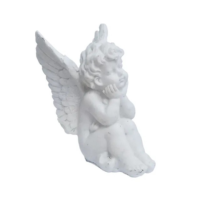 ΔΙΑΚΟΣΜΗΤΙΚΟ ΜΝΗΜΕΙΟΥ ΑΓΓΕΛΟΣ ΜΕ ΦΤΕΡΑ 6.5x10x12cm 1/24ΚΙΒ – Ταιριάζει σε κάθε μοντέρνο ή επαγγελματικό χώρο | iroots.gr