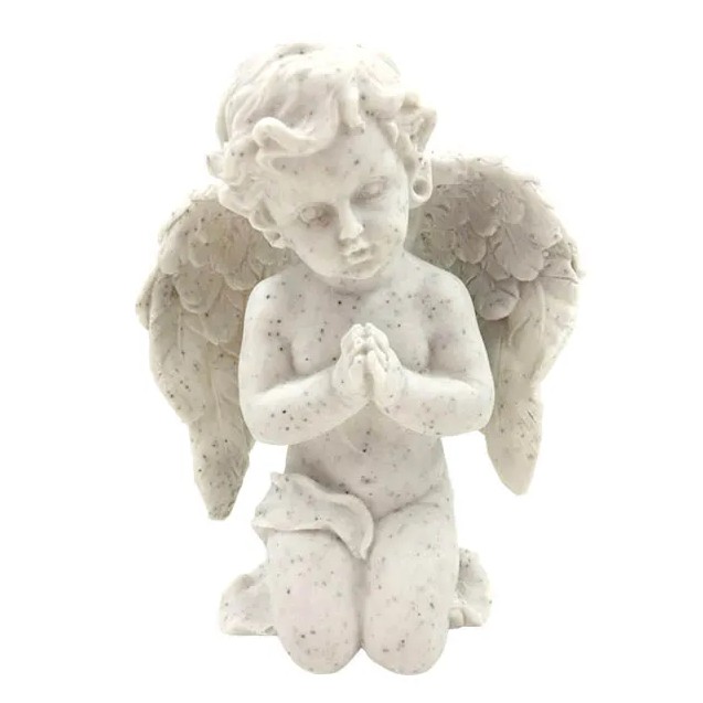 ΠΟΛΥΕΣΤΕΡΙΚΟ ΜΝΗΜΕΙΟY ΑΓΓΕΛΟΣ-ΠΡΟΣΕΥΧΗ - 20x18x30cm 1/12ΚΙΒ – Προσφέρει μοναδική αισθητική | iroots.gr