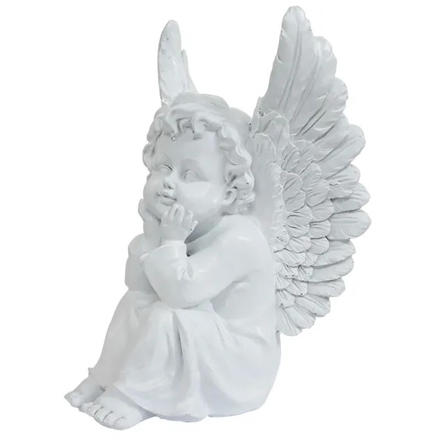 ΠΟΛΥΕΣΤΕΡΙΚΟ ΜΝΗΜΕΙΟΥ ΑΓΓΕΛΟΣ ΧΕΡΙΑ ΣΤΑ ΜΑΓΟΥΛΑ - 14.5x22x13cm 1/24ΚΙΒ – Ταιριάζει σε κάθε μοντέρνο ή επαγγελματικό χώρο | iroot