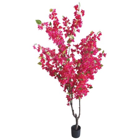 ΤΕΧΝΗΤΟ ΔΕΝΤΡΟ ΦΟΥΞ ΒΟΥΚΑΜΒΙΛΙΑ ΣΕ ΓΛΑΣΤΡΑ Υ210cm 2/ΚΙΒ – Προσφέρει μοναδική αισθητική | iroots.gr