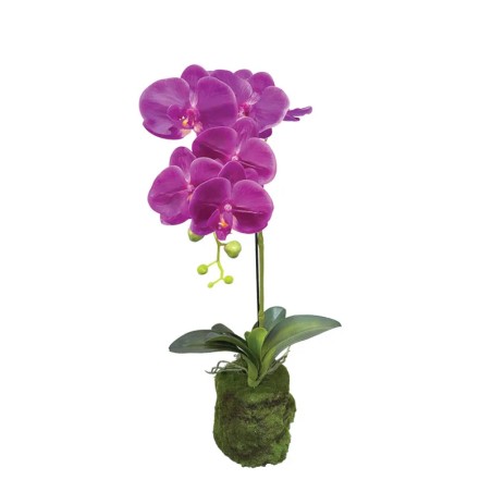 ΦΥΤΟ ΟΡΧΙΔΕΑ ΜΩΒ ΑΝΘΗ REAL TOUCH - Υ59cm 4/24ΚΙΒ – Δημιουργεί αίσθηση πολυτέλειας χωρίς κόπο | iroots.gr