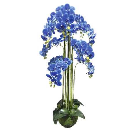 ΦΥΤΟ ΟΡΧΙΔΕΑ ΜΠΛΕ ΑΝΘΗ REAL TOUCH - Y135cm 1/KIB – Δίνει premium χαρακτήρα στο περιβάλλον | iroots.gr