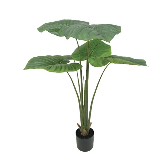 ΤΕΧΝΗΤΟ ΔΕΝΤΡΟ ΦΙΛΟΔΕΝΤΡΟ REAL TOUCH ΣΕ ΠΛΑΣΤΙΚΗ ΓΛΑΣΤΡΑ ΠΡΑΣΙΝΟ - Y120cm 4/ΚΙΒ – Αναβαθμίζει άμεσα τον χώρο σου | iroots.gr