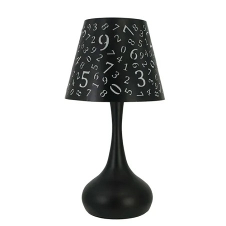 ΕΠΙΤΡΑΠΕΖΙΟ ΠΟΡΤΑΤΙΦ - ΦΩΤΕΙΝΟΙ ΑΡΙΘΜΟΙ ΜΑΥΡΟ 50cm 1/6ΚΙΒ – Δίνει premium χαρακτήρα στο περιβάλλον | iroots.gr