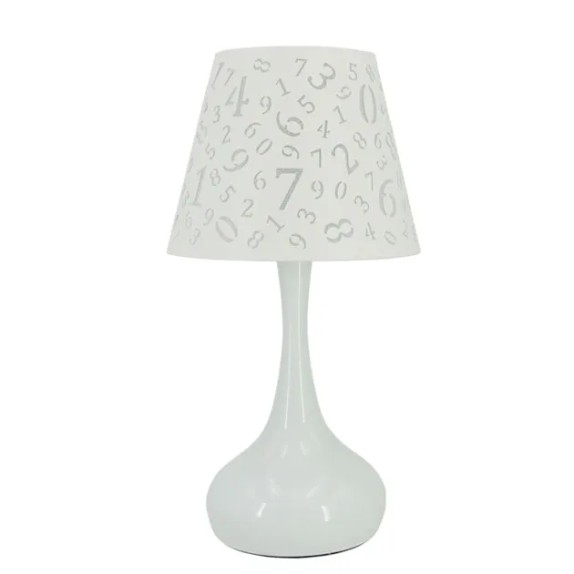 ΕΠΙΤΡΑΠΕΖΙΟ ΠΟΡΤΑΤΙΦ - ΦΩΤΕΙΝΟΙ ΑΡΙΘΜΟΙ ΛΕΥΚΟ 50cm 1/6ΚΙΒ – Ταιριάζει σε κάθε μοντέρνο ή επαγγελματικό χώρο | iroots.gr