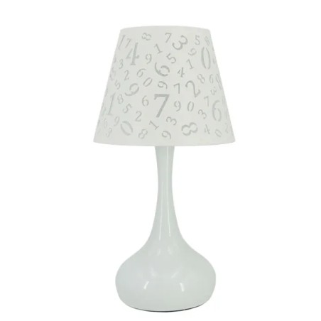 ΕΠΙΤΡΑΠΕΖΙΟ ΠΟΡΤΑΤΙΦ - ΦΩΤΕΙΝΟΙ ΑΡΙΘΜΟΙ ΛΕΥΚΟ 50cm 1/6ΚΙΒ – Ταιριάζει σε κάθε μοντέρνο ή επαγγελματικό χώρο | iroots.gr