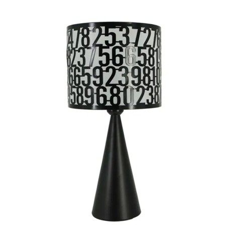 ΕΠΙΤΡΑΠΕΖΙΟ ΠΟΡΤΑΤΙΦ - ΦΩΤΕΙΝΟΙ ΑΡΙΘΜΟΙ ΜΑΥΡΟ Y47cm 1/6ΚΙΒ – Δημιουργεί αίσθηση πολυτέλειας χωρίς κόπο | iroots.gr