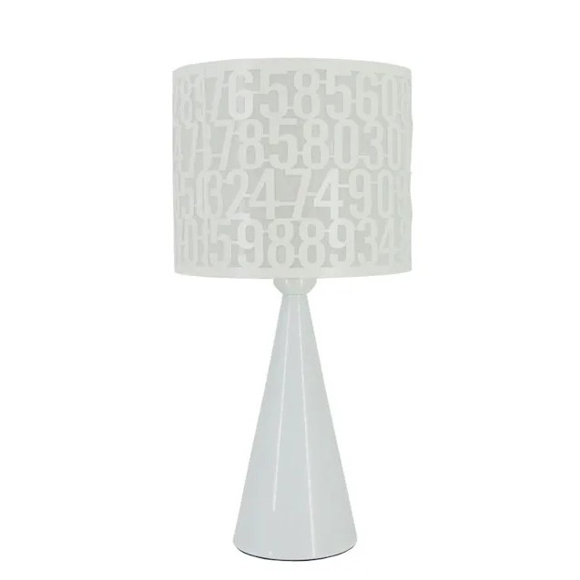 ΕΠΙΤΡΑΠΕΖΙΟ ΠΟΡΤΑΤΙΦ - ΦΩΤΕΙΝΟΙ ΑΡΙΘΜΟΙ ΛΕΥΚΟ Y47cm 1/6ΚΙΒ – Δίνει premium χαρακτήρα στο περιβάλλον | iroots.gr