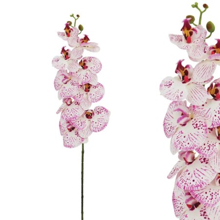 ΚΛΑΔΙ ΛΕΥΚΟ/ΡΟΖ ΟΡΧΙΔΕΑΣ REAL TOUCH 90CM 12/96KIB – Αναβαθμίζει άμεσα τον χώρο σου | iroots.gr