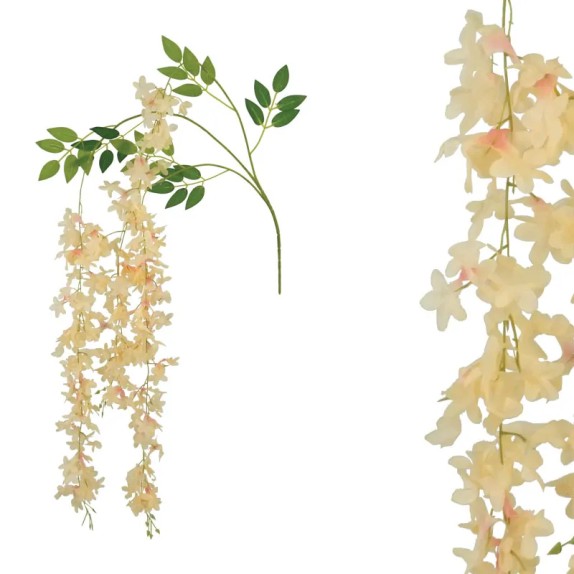 ΚΛΑΔΙ ΖΟΥΜΠΟΥΛΙ ΣΟΜΟΝ ΑΝΘΙΣΜΕΝΟ ΚΡΕΜΑΣΤΟ - Υ100cm 12/100ΚΙΒ – Ταιριάζει σε κάθε μοντέρνο ή επαγγελματικό χώρο | iroots.gr