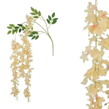 ΚΛΑΔΙ ΖΟΥΜΠΟΥΛΙ ΣΟΜΟΝ ΑΝΘΙΣΜΕΝΟ ΚΡΕΜΑΣΤΟ - Υ100cm 12/100ΚΙΒ – Ταιριάζει σε κάθε μοντέρνο ή επαγγελματικό χώρο | iroots.gr