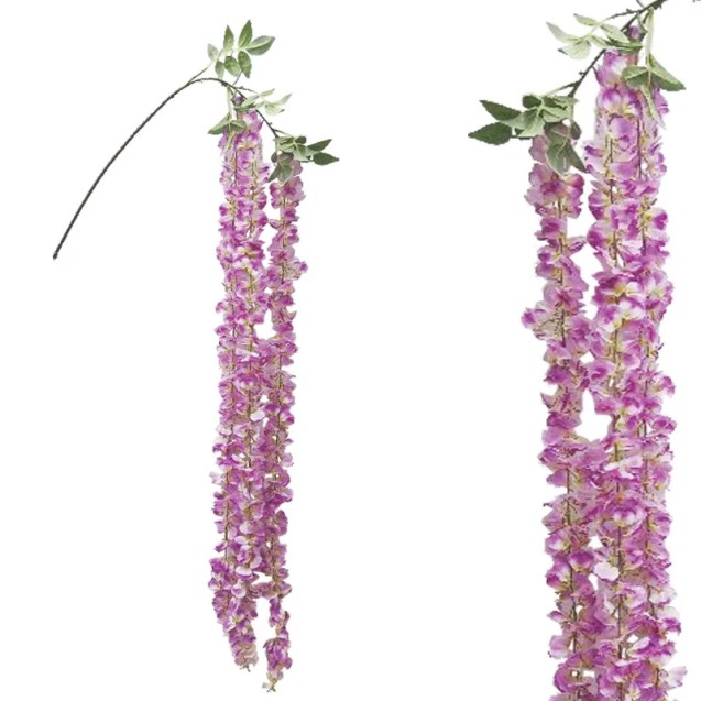 ΚΡΕΜΑΣΤΟ ΚΛΑΔΙ ΒΙΣΤΕΡΙΑ (ΑΚΑΚΙΑ) x3 ΦΟΥΞ - Υ150cm 12/96ΚΙΒ – Δημιουργεί αίσθηση πολυτέλειας χωρίς κόπο | iroots.gr