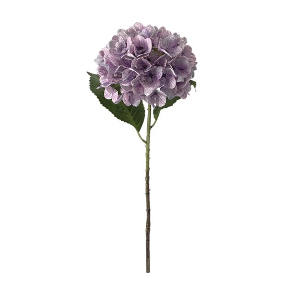 ΚΛΑΔΙ ΟΡΤΑΝΣΙΑΣ ΛΙΛΑ REAL TOUCH ΜΕ 2 ΦΥΛΛΑ - Φ22.5x55cm 24/240ΚΙΒ – Δημιουργεί αίσθηση πολυτέλειας χωρίς κόπο | iroots.gr