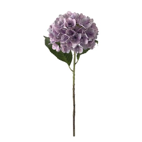 ΚΛΑΔΙ ΟΡΤΑΝΣΙΑΣ ΛΙΛΑ REAL TOUCH ΜΕ 2 ΦΥΛΛΑ - Φ22.5x55cm 24/240ΚΙΒ – Δημιουργεί αίσθηση πολυτέλειας χωρίς κόπο | iroots.gr