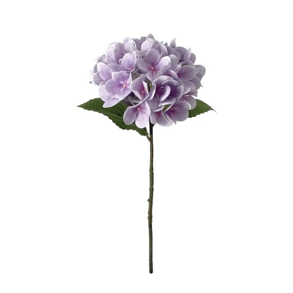 ΚΛΑΔΙ ΟΡΤΑΝΣΙΑΣ ΛΙΛΑ REAL TOUCH ΜΕ 2 ΦΥΛΛΑ - Φ18x46cm 24/240ΚΙΒ – Δημιουργεί αίσθηση πολυτέλειας χωρίς κόπο | iroots.gr