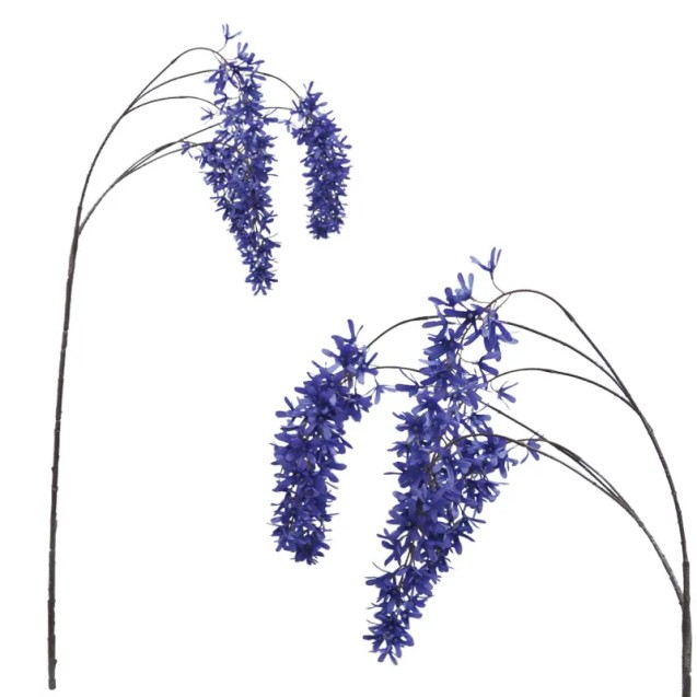 ΔΙΑΚΟΣΜΗΤΙΚΟ ΚΛΑΔΙ ΓΛΥΣΙΝΑ ΜΠΛΕ Χ6 - 30x20x138cm 12/120ΚΙΒ – Προσφέρει μοναδική αισθητική | iroots.gr