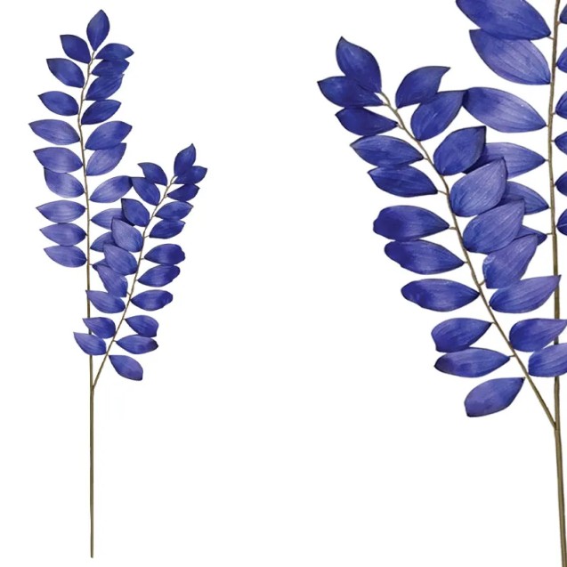 ΔΙΑΚΟΣΜΗΤΙΚΟ ΚΛΑΔΙ ΦΥΛΛΑΝΘΟΣ ΜΠΛΕ - 27x110cm 24/192ΚΙΒ – Αναβαθμίζει άμεσα τον χώρο σου | iroots.gr