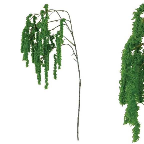 ΚΛΑΔΙ ΔΙΑΚΟΣΜΗΣΗΣ ΒΡΥΑ ΠΡΑΣΙΝΟ ΚΡΕΜΑΣΤΟ - Y82cm 12 /144ΚΙΒ – Δίνει premium χαρακτήρα στο περιβάλλον | iroots.gr