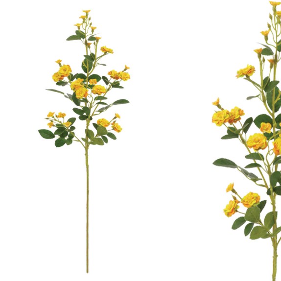 ΔΙΑΚΟΣΜΗΤΙΚΟ ΚΛΑΔΙ ΤΡΙΑΝΤΑΦΥΛΛΑΚΙ ΚΙΤΡΙΝΟ - 13x10x73cm 24/288ΚΙΒ – Δίνει premium χαρακτήρα στο περιβάλλον | iroots.gr