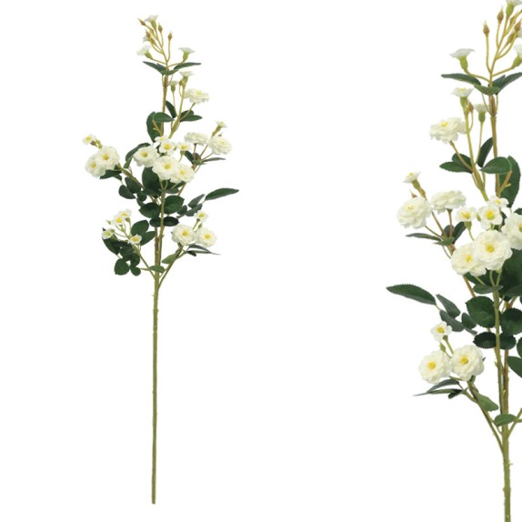 ΔΙΑΚΟΣΜΗΤΙΚΟ ΚΛΑΔΙ ΤΡΙΑΝΤΑΦΥΛΛΑΚΙ ΛΕΥΚΟ - 13x10x73cm 24/288ΚΙΒ – Δημιουργεί αίσθηση πολυτέλειας χωρίς κόπο | iroots.gr