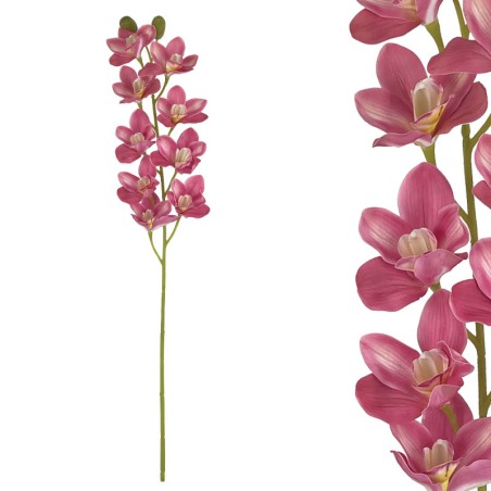 ΚΛΑΔΙ ΟΡΧΙΔΕΑ ΣΙΜΠΙΝΤΙΟΥΜ ΡΟΖ - 90cm 12/144ΚΙΒ – Δίνει premium χαρακτήρα στο περιβάλλον | iroots.gr