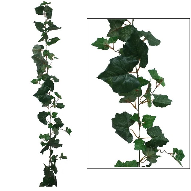 ΓIΡΛΑΝΤΑ ΑΜΠΕΛΙ ΠΡΑΣΙΝΟ (122 ΦΥΛΛΑ) Y180cm. 12/72ΚΙΒ