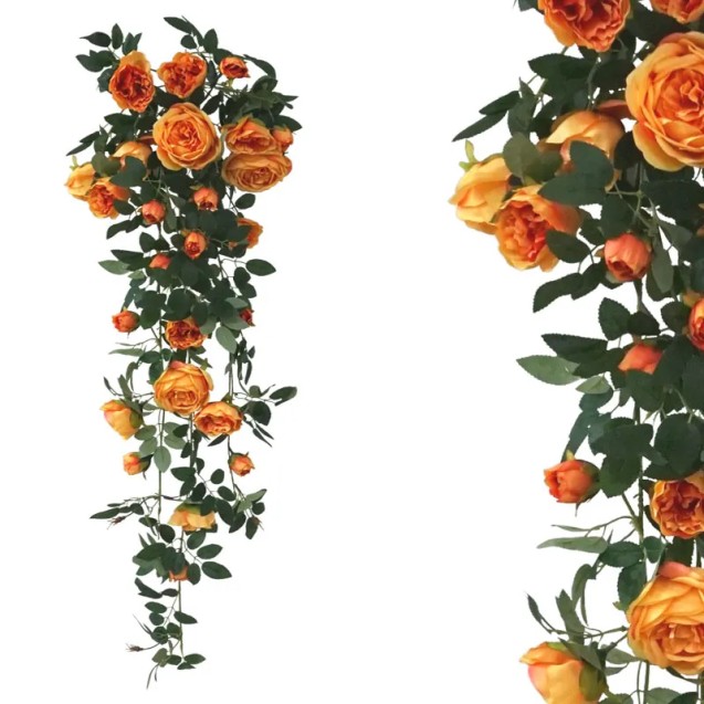 ΡΙΖΑ ΚΡΕΜΑΣΤΗ ΠΟΡΤΟΚΑΛΙ ΝΕΡΑΓΚΟΥΛΕΣ - Υ100cm 24/120ΚΙΒ – Προσφέρει μοναδική αισθητική | iroots.gr