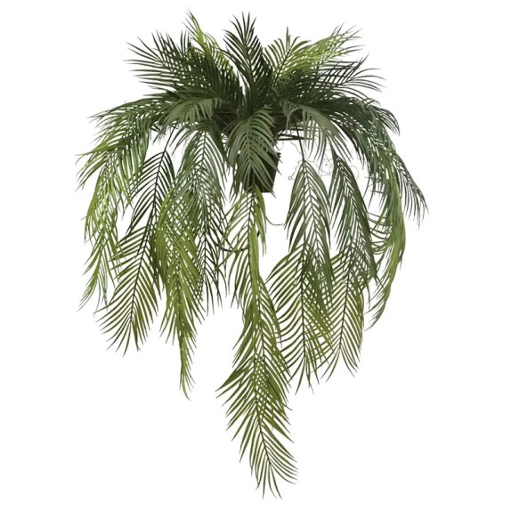 ΓΛΑΣΤΡΑΚΙ ΚΕΝΤΙΑ ΦΥΛΛΑ ΣΕ ΚΡΕΜΑΣΤΗ ΕΠΙΤΟΙΧΗ ΜΕΤΑΛΛΙΚΗ ΒΑΣΗ - Υ139cm 4/KΙΒ – Προσφέρει μοναδική αισθητική | iroots.gr