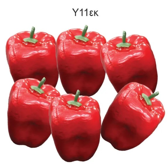 ΤΕΧΝΗΤΕΣ ΠΙΠΕΡΙΕΣ ΚΟΚΚΙΝΕΣ ΣΕΤ/6 ΟΙΚΟΛΟΓΙΚΕΣ - Υ11cm – Αναβαθμίζει άμεσα τον χώρο σου | iroots.gr