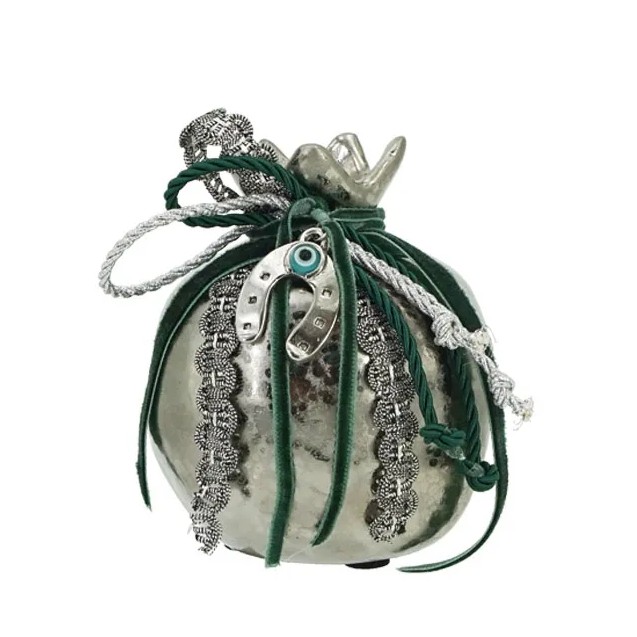 ΣΤΟΛΙΣΜΕΝΟ ΚΕΡΑΜΙΚΟ ΡΟΔΙ ΜΕΣΑΙΟ ΑΣΗΜΙ ΣΦΥΡΙΛΑΤΟ / ΚΟΡΔΟΝΙ ΚΥΠΑΡΙΣΣΙ 9x10cm 1/54ΚΙΒ – Προσφέρει μοναδική αισθητική | iroots.gr