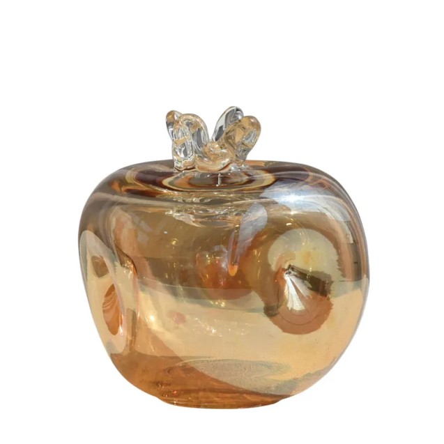 ΡΟΔΙ ΦΥΣΗΤΟ ΓΥΑΛΙ ΜΕΛΙ ΜΕΣΑΙΟ - Φ9x11cm 12/ΚΙΒ – Προσφέρει μοναδική αισθητική | iroots.gr