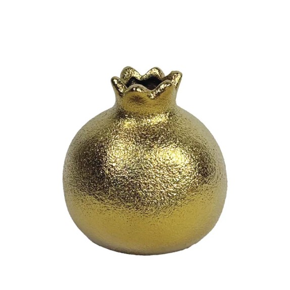 ΚΕΡΑΜΙΚΟ ΡΟΔΙ ΧΡΥΣΟ ΧΥΤΟ ΜΕΣΑΙΟ - 10.9cm 6/36ΚΙΒ – Δίνει premium χαρακτήρα στο περιβάλλον | iroots.gr