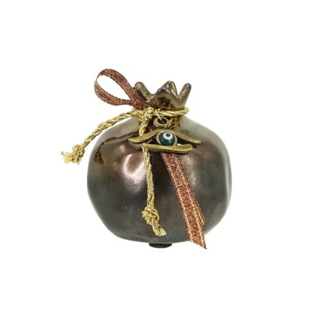 ΣΤΟΛΙΣΜΕΝΟ ΚΕΡΑΜΙΚΟ ΡΟΔΙ ΜΙΚΡΟ ΜΠΡΟΝΖΕ-ΜΕΤΑΛ / ΚΟΡΔΕΛΑ ΚΑΦΕ 6.5x6.5cm 1/96ΚΙΒ – Δημιουργεί αίσθηση πολυτέλειας χωρίς κόπο | iroo