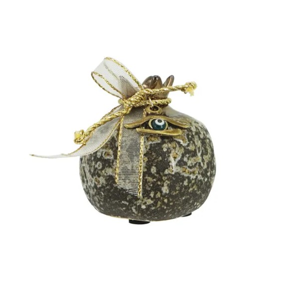 ΣΤΟΛΙΣΜΕΝΟ ΚΕΡΑΜΙΚΟ ΡΟΔΙ ΜΙΚΡΟ ΠΕΤΡΑ-ΜΠΡΟΝΖΕ / ΚΟΡΔΟΝΙ ΧΡΥΣΟ 6.5x6.5cm 1/96ΚΙΒ – Ταιριάζει σε κάθε μοντέρνο ή επαγγελματικό χώρο