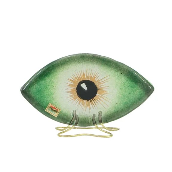 ΜΑΤΙ ΠΡΑΣΙΝΟ ΕΠΙΤΡΑΠΕΖΙΟ ΦΟΥΤΖΙ ΓΥΑΛΙ ΜΕΣΑΙΟ 18x11cm – Δημιουργεί αίσθηση πολυτέλειας χωρίς κόπο | iroots.gr