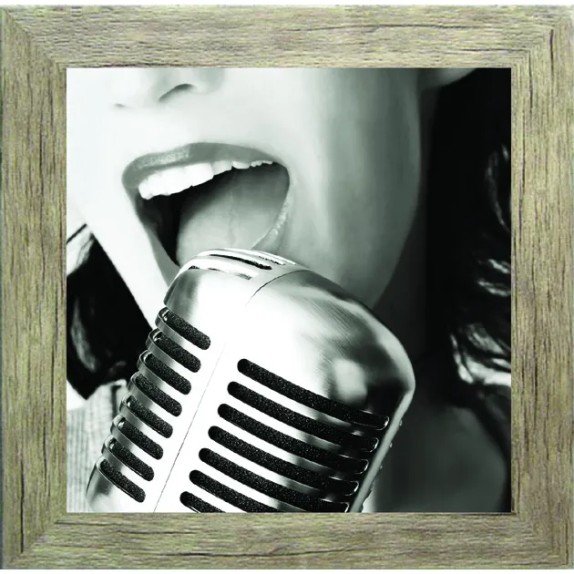 ΠΙΝΑΚΑΣ ΣΕ ΞΥΛΙΝΟ ΚΑΔΡΟ - ΜΙΚΡΟΦΩΝΟ 35x35x3cm – Αναβαθμίζει άμεσα τον χώρο σου | iroots.gr