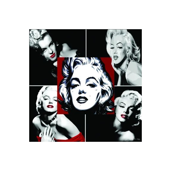 ΠΙΝΑΚΑΣ ΚΑΜΒΑΣ MARILYN 60x60cm. 12/ΚΙΒ – Ταιριάζει σε κάθε μοντέρνο ή επαγγελματικό χώρο | iroots.gr