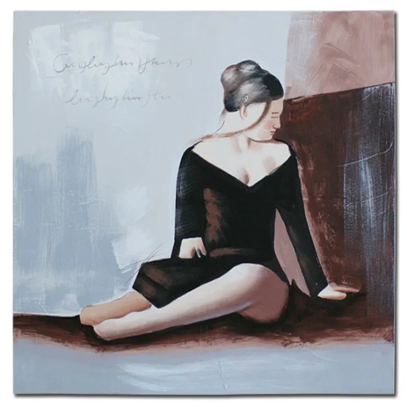 ΠΙΝΑΚΑΣ ΚΑΜΒΑΣ ΓΥΝΑΙΚΑ ΜΑΥΡΟ ΦΟΥΣΤΑΝΙ 80x80cm. 6/ΚΙΒ – Ταιριάζει σε κάθε μοντέρνο ή επαγγελματικό χώρο | iroots.gr