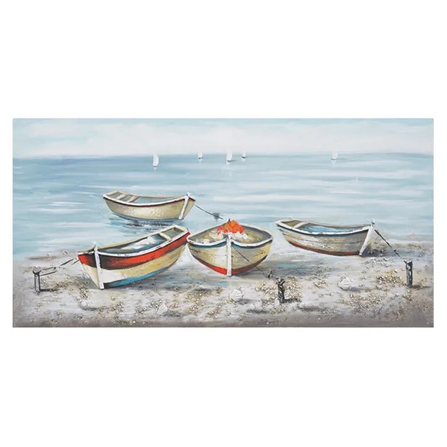 ΠΙΝΑΚΑΣ ΚΑΜΒΑΣ (3D) 4 ΒΑΡΚΟΥΛΕΣ ΣΤΟ ΓΥΑΛΟ 60x120x3cm 6/KIB – Ταιριάζει σε κάθε μοντέρνο ή επαγγελματικό χώρο | iroots.gr