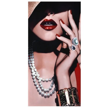 ΠΙΝΑΚΑΣ ΓΥΝΑΙΚΑ ΜΕ ΚΑΠΕΛΟ ΜΕ 3D ΛΕΠΤΟΜΕΡΕΙΕΣ - ΨΗΦΙΑΚΗ ΕΚΤΥΠΩΣΗ 50x100x2.5cm 1/10ΚΙΒ – Προσφέρει μοναδική αισθητική | iroots.gr