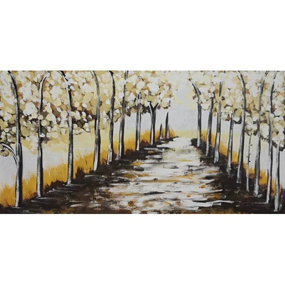 ΠΙΝΑΚΑΣ ΚΑΜΒΑΣ ΔΕΝΤΡΑ 128x65cm – Δίνει premium χαρακτήρα στο περιβάλλον | iroots.gr