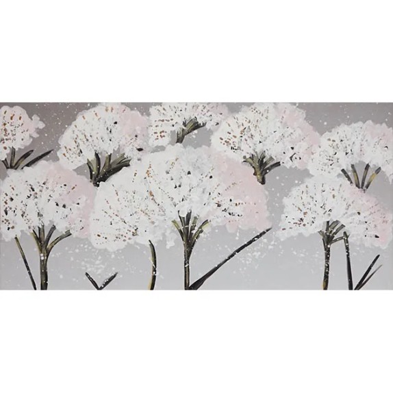 ΠΙΝΑΚΑΣ ΚΑΜΒΑΣ ΛΟΥΛΟΥΔΙΑ 100x48cm – Δημιουργεί αίσθηση πολυτέλειας χωρίς κόπο | iroots.gr