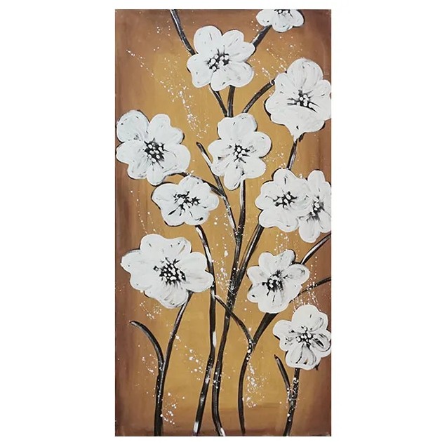 ΠΙΝΑΚΑΣ ΚΑΜΒΑΣ ΛΟΥΛΟΥΔΙΑ ΛΕΥΚΑ 47x95cm – Προσφέρει μοναδική αισθητική | iroots.gr