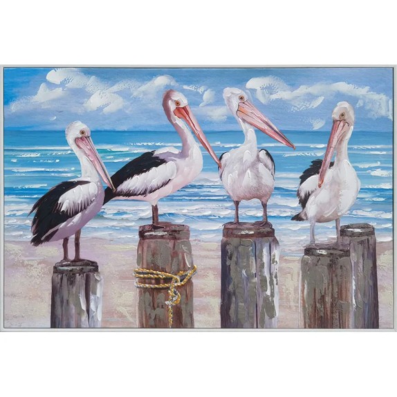 ΠΙΝΑΚΑΣ ΚΑΜΒΑΣ ΜΕ ΚΟΡΝΙΖΑ 4 ΠΕΛΕΚΑΝΟΙ ΣΕ ΚΑΒΟΥΣ - 62x92cm 6/ΚΙΒ – Αναβαθμίζει άμεσα τον χώρο σου | iroots.gr