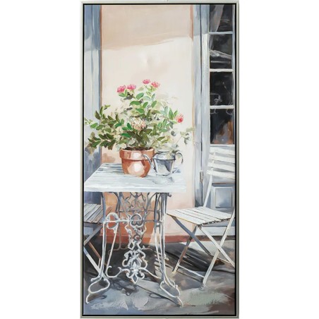 ΠΙΝΑΚΑΣ ΚΑΜΒΑΣ ΤΡΑΠΕΖΑΚΙ ΣΤΗΝ ΑΥΛΗ ΣΕ ΚΟΡΝΙΖΑ - 52.5x102.5x4.5cm 8/KIB – Αναβαθμίζει άμεσα τον χώρο σου | iroots.gr