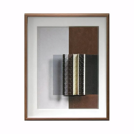 ΠΙΝΑΚΑΣ ΣΕ ΚΑΦΕ ΚΑΔΡΟ ME ΓΥΑΛΙ - 3D ΥΦΕΣ ΑΦΗΡΗΜΕΝO - 41x51cm 15/KIB – Δίνει premium χαρακτήρα στο περιβάλλον | iroots.gr