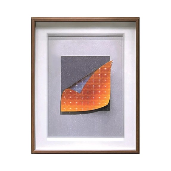 ΠΙΝΑΚΑΣ ΣΕ ΚΑΦΕ ΚΑΔΡΟ ME ΓΥΑΛΙ - 3D ΥΦΕΣ ΑΦΗΡΗΜΕΝO - 41x51cm 15/KIB – Ταιριάζει σε κάθε μοντέρνο ή επαγγελματικό χώρο | iroots.g