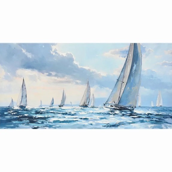 ΠΙΝΑΚΑΣ ΚΑΜΒΑΣ ΙΣΤΙΟΦΟΡΑ ΣΤΑ ΑΝΟΙΧΤΑ - 3D ΣΤΟΙΧΕΙΑ - 120x60cm 6/KIB – Δίνει premium χαρακτήρα στο περιβάλλον | iroots.gr