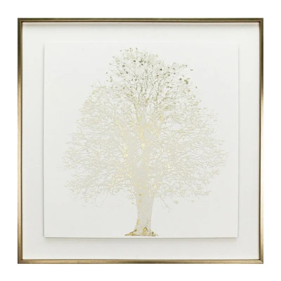 ΠΙΝΑΚΑΣ ΚΑΜΒΑΣ ΧΡΥΣΟ ΔΕΝΤΡΟ ΜΕ ΣΤΟΙΧΕΙΑ 3D ΣΕ ΚΟΡΝΙΖΑ - 80x80x3cm 8/ΚΙΒ – Δίνει premium χαρακτήρα στο περιβάλλον | iroots.gr